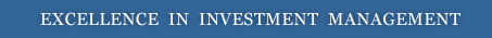 Excellence in Investment Management Services